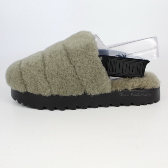 NEW UGG Genuine Shearling Slingback Slipper - Picture 7 of 14